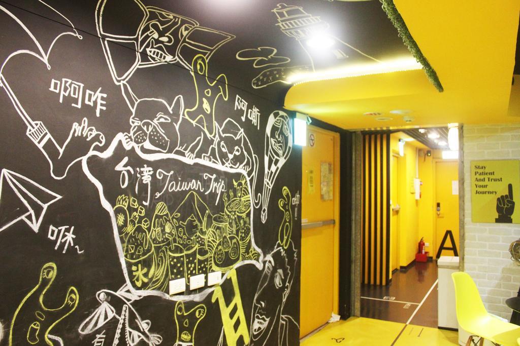 Here X There Hostel Taipei Main Station Ngoại thất bức ảnh