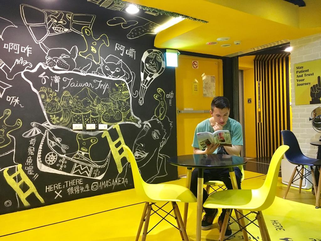 Here X There Hostel Taipei Main Station Ngoại thất bức ảnh